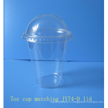 7oz Coupes en plastique transparent (CL-7-220)